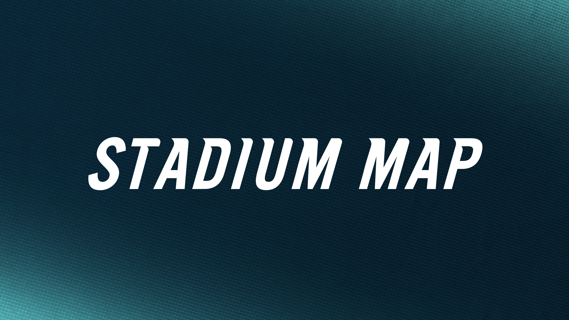 A graphic with the text "Stadium Map" on a navy background.